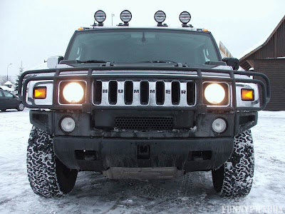Hummer front view