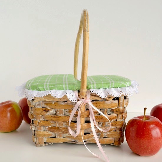 picnic basket tutorial, over the apple tree