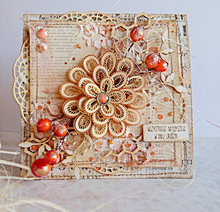 Quilling Hobby "Quilling? Jest to relaks, wypoczynek i zabawa" mówi