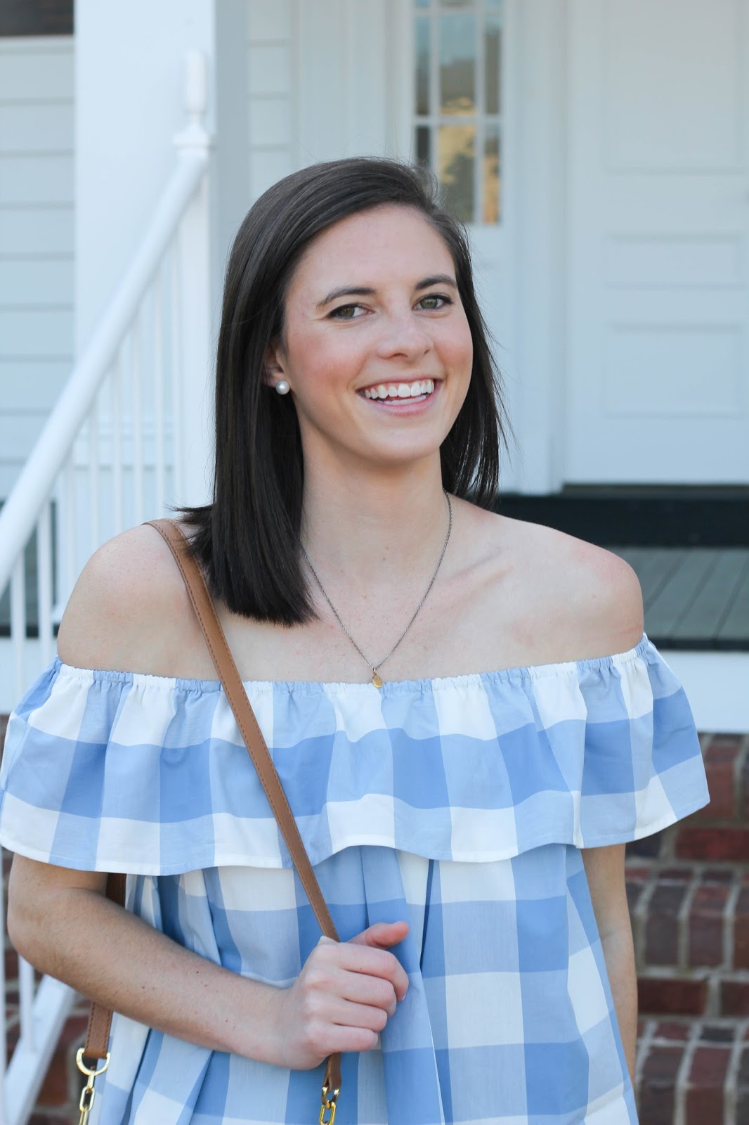 Prep In Your Step: Blue and White Gingham