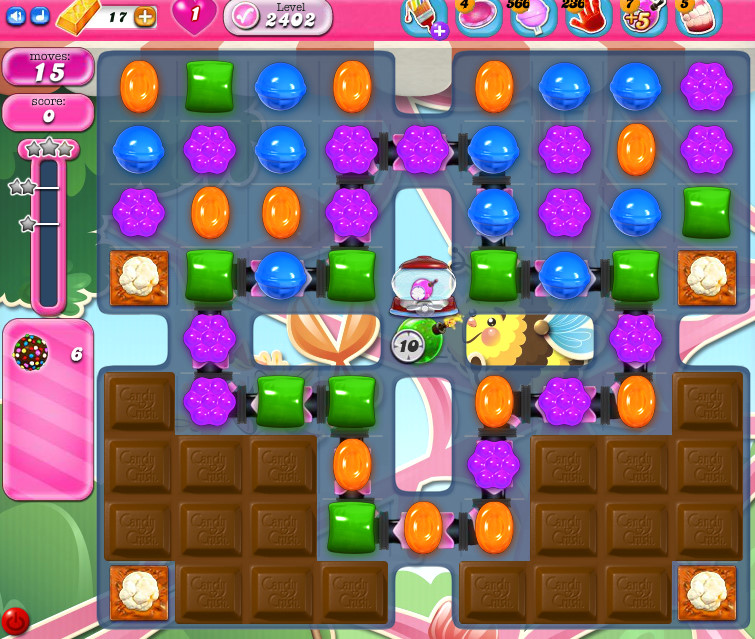 Candy Crush Saga level 2402 Candy Crush Saga level 2402