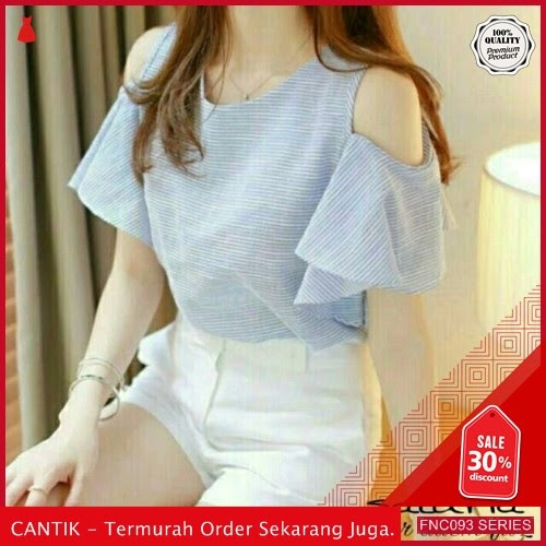 FNC093S42 Saluria Sabrina Blouse murah Wanita Serba 40 Ribuan