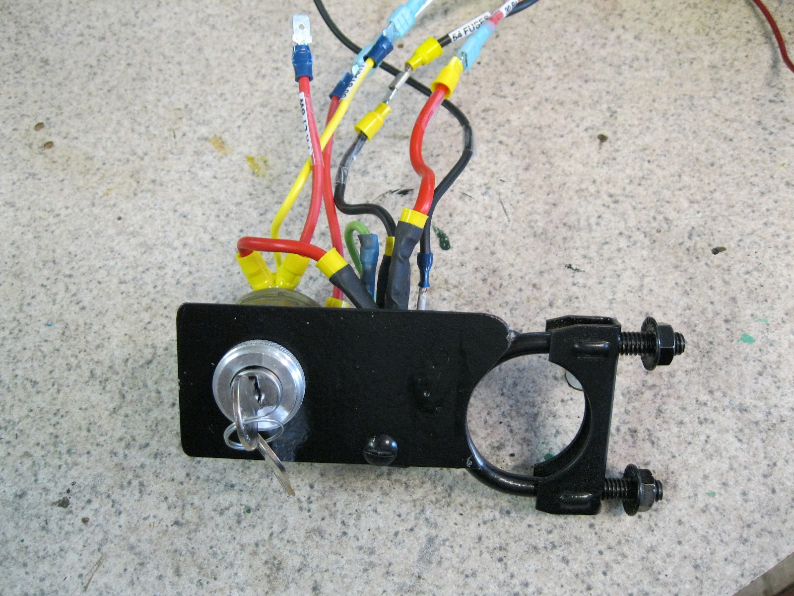 SAAB JOURNAL: SAAB Sonett III New Ignition Switch System--Testing