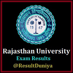 Rajasthan University B.Com Revaluation Results