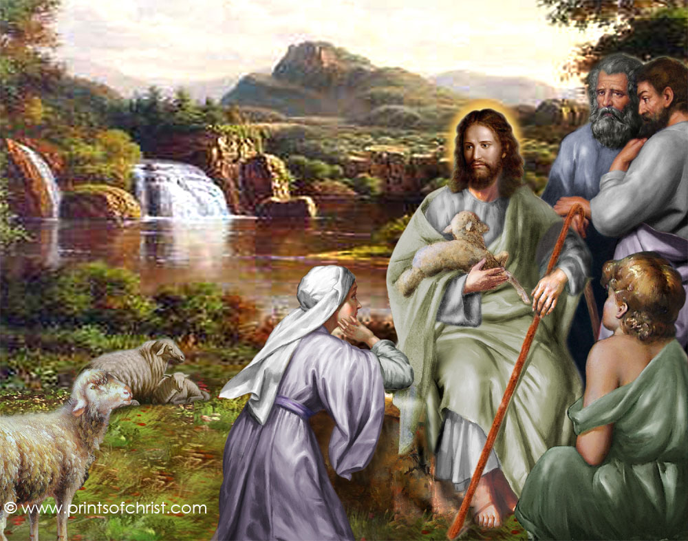 Jesus Christ Oil Painting Wallpapers For Desktop | Free Christian