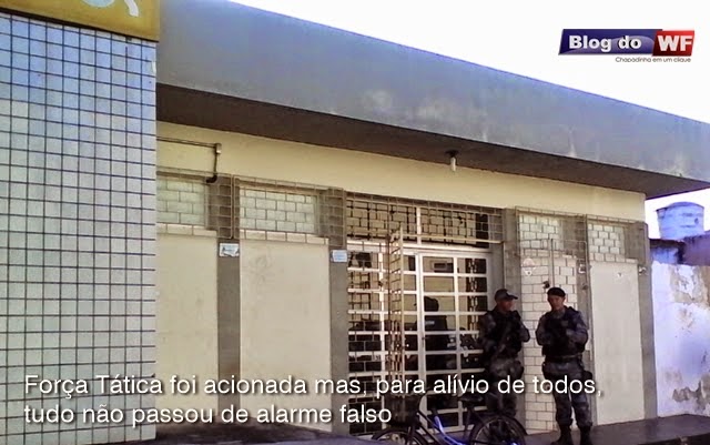 Alarme falso de assalto aos Correios de Chapadinha mobiliza policiais do 16º BPM