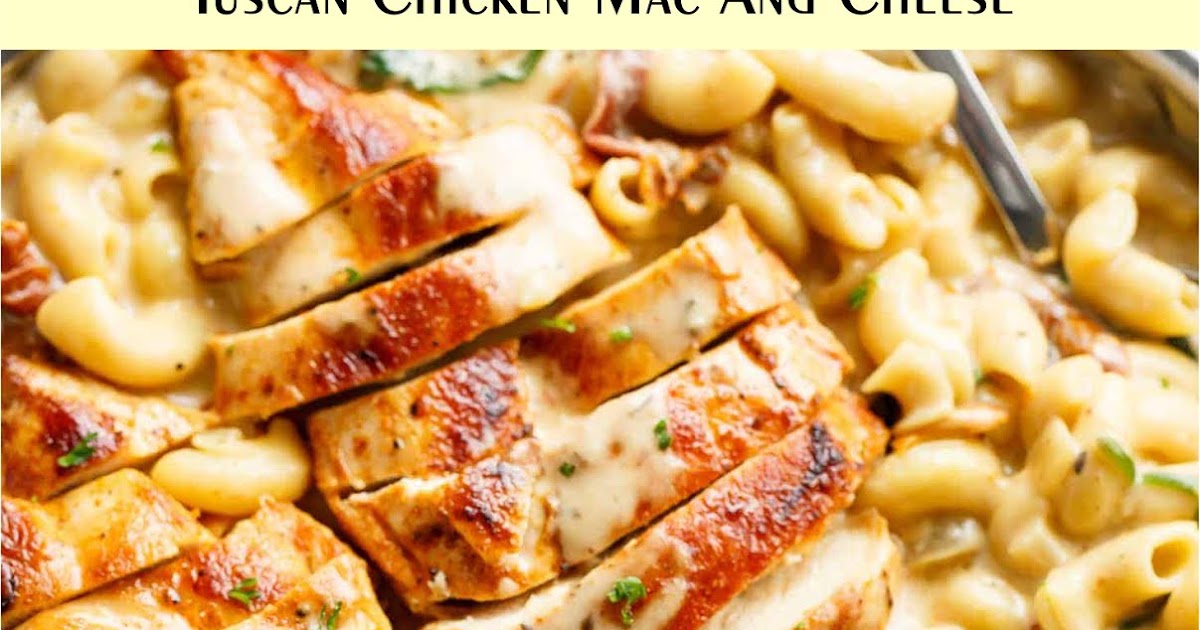 Tuscan Chicken Mac And Cheese (ONE POT, STOVE TOP) Extra Ordinary Food