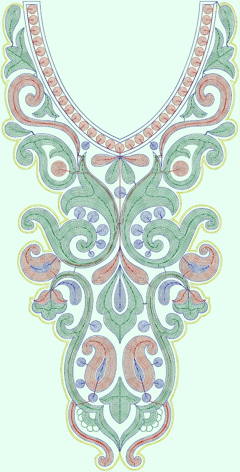 Embdesigntube purchase neck designs at only 1 usd