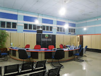 Sekat Partisi Interior Ruang Lobi Kantor - Furniture Semarang