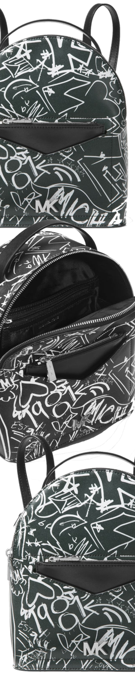 michael kors graffiti slides