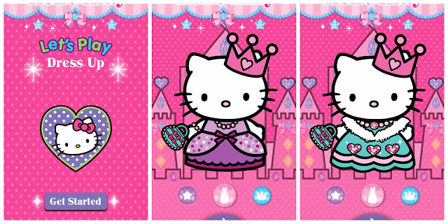Play Dress Up with Hello Kitty and the KuKee app by 504 Main