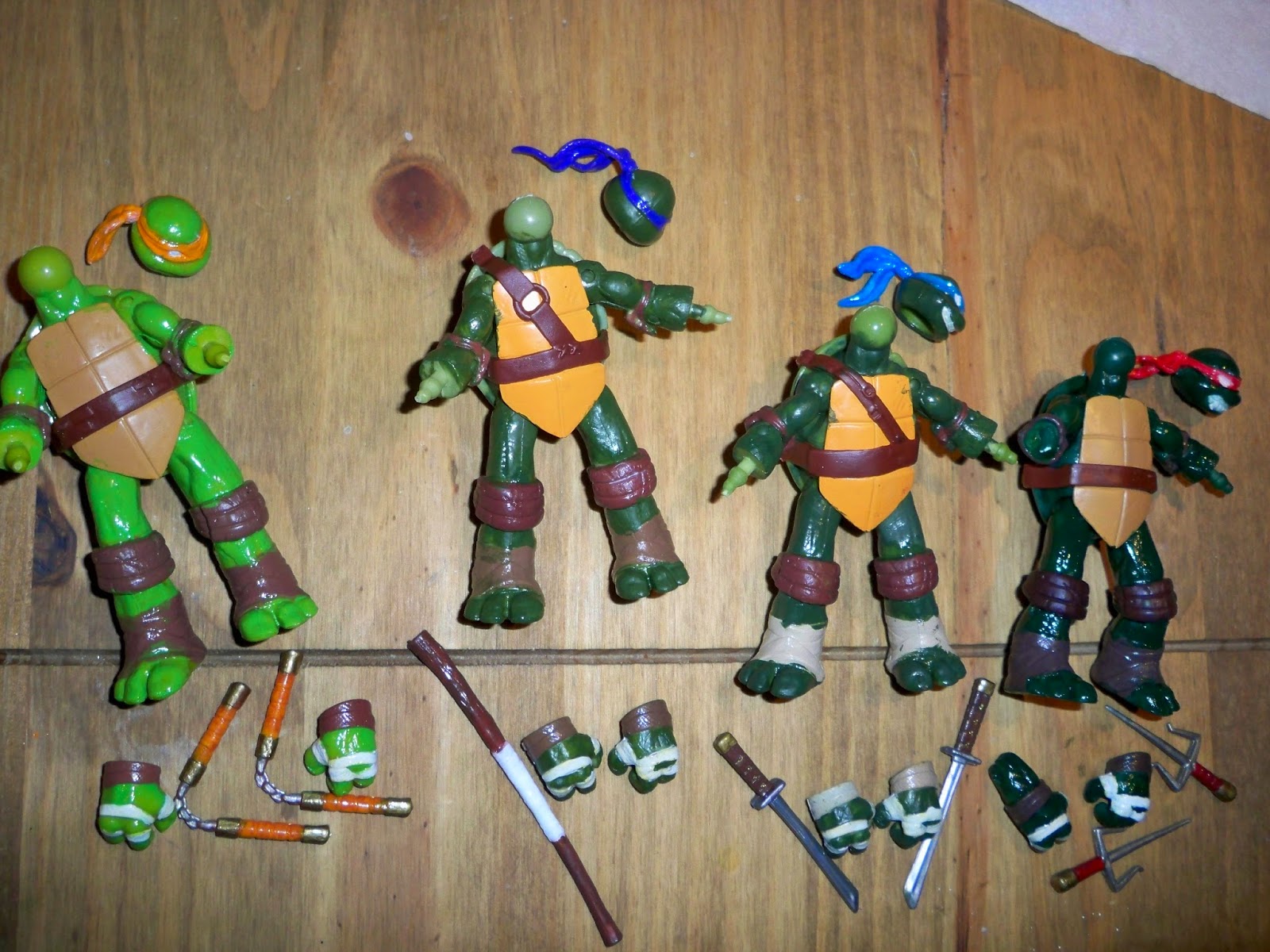custom tmnt figures