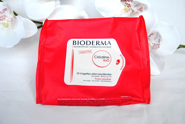 Lingettes démaquillantes Créaline H2O Bioderma