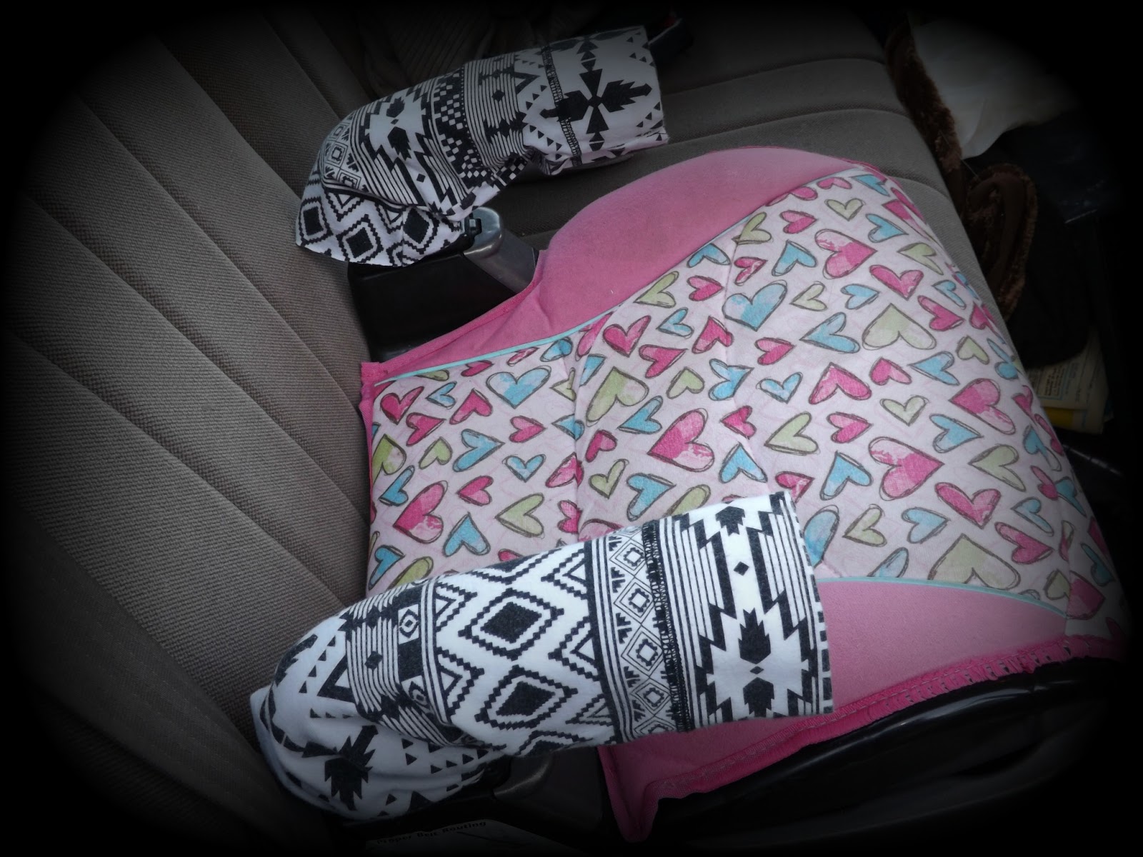 Simply Intertwined Booster Seat Arm Rest Covers