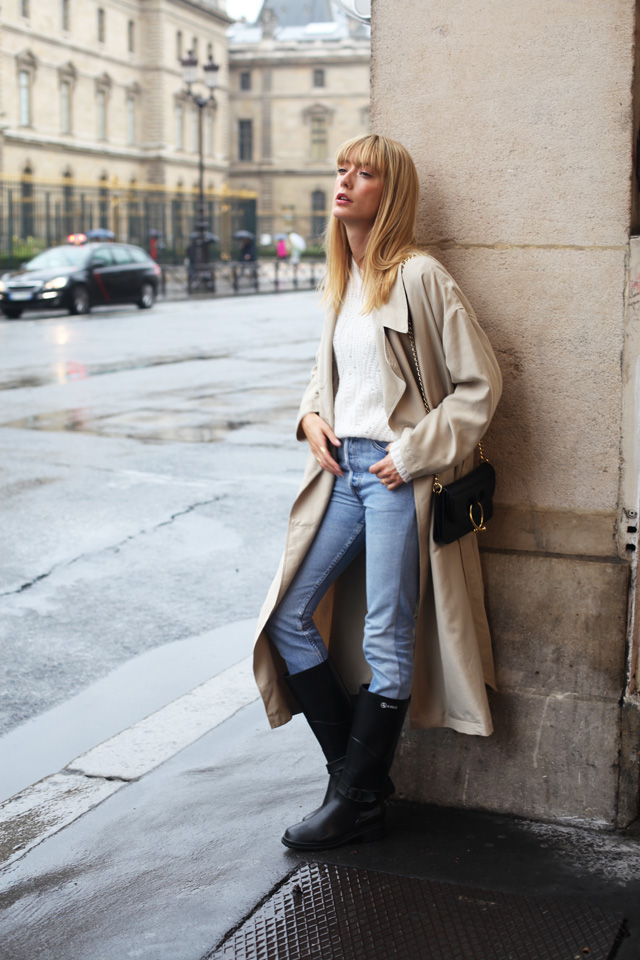 Si vous êtes à Paris aujourd\u0027hui c\u0027est la chaussure à porter quand il pleut toute la journée! Bottes / Boots Macadame Aigle