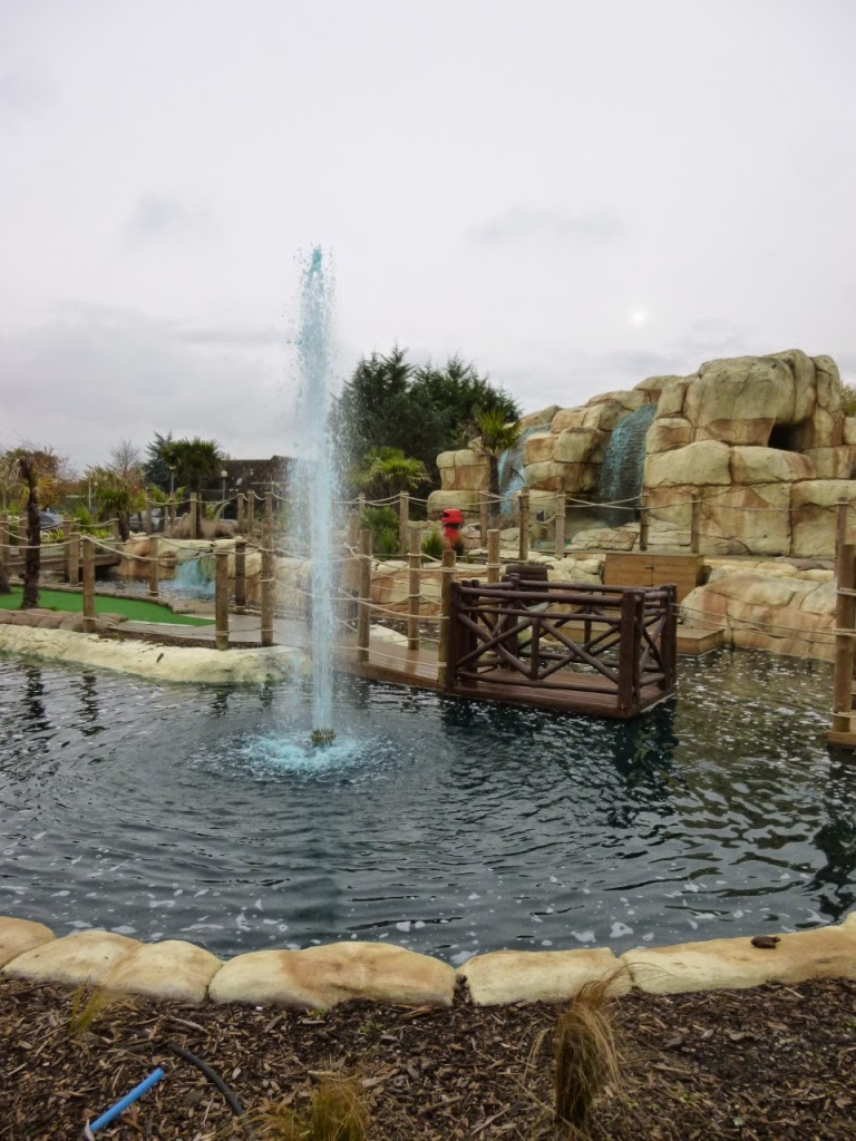 The Ham and Egger Files Adventure Golf at Horton Park Golf Club in Epsom