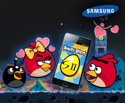 Samsung Galaxy S II Angry Birds