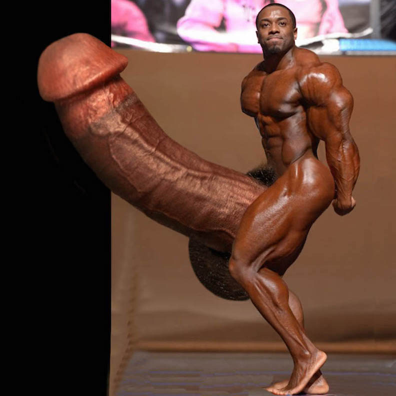 Black Male Huge Morphed Cock