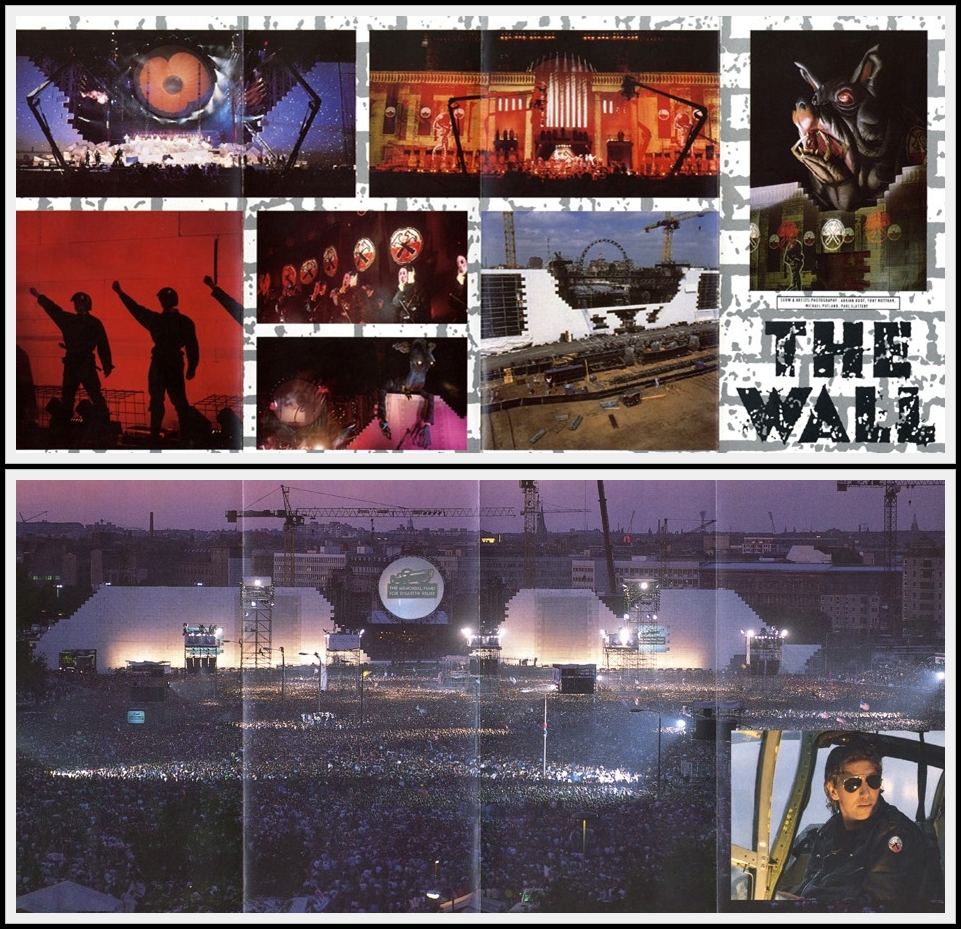 Pink Floyd Ilustrado 1990 The Wall. Live In Berlin Roger Waters