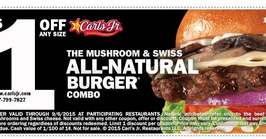 Discount Shoes Store Carls Jr Printable Coupons July 2017
