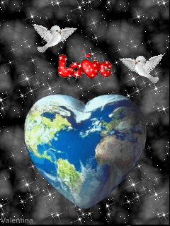 Paz e amor para o mundo