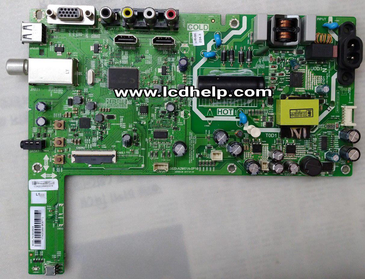 LED TV BOARD 5823-A2M01A-0P10 VOLTGE DATA | LCD HELP dth tv diagram 