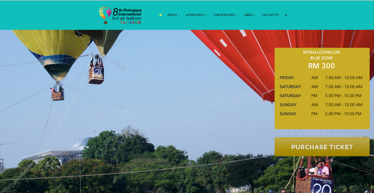 PUTRAJAYA HOT AIR BALLOON FIESTA 2016 PUTRAJAYA HOT AIR BALLOON FIESTA 2016