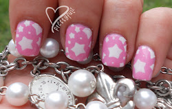 nail nails short designs pink super star kawaii stars