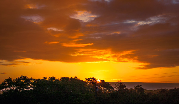 Margie O'Hara - A Creative Life: Today's Sunrise and Sunset