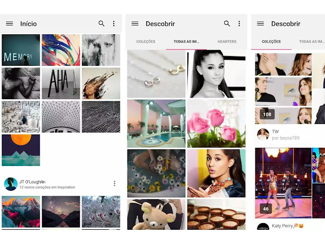 Aplicativos para blogueiras Aplicativo We Heart It