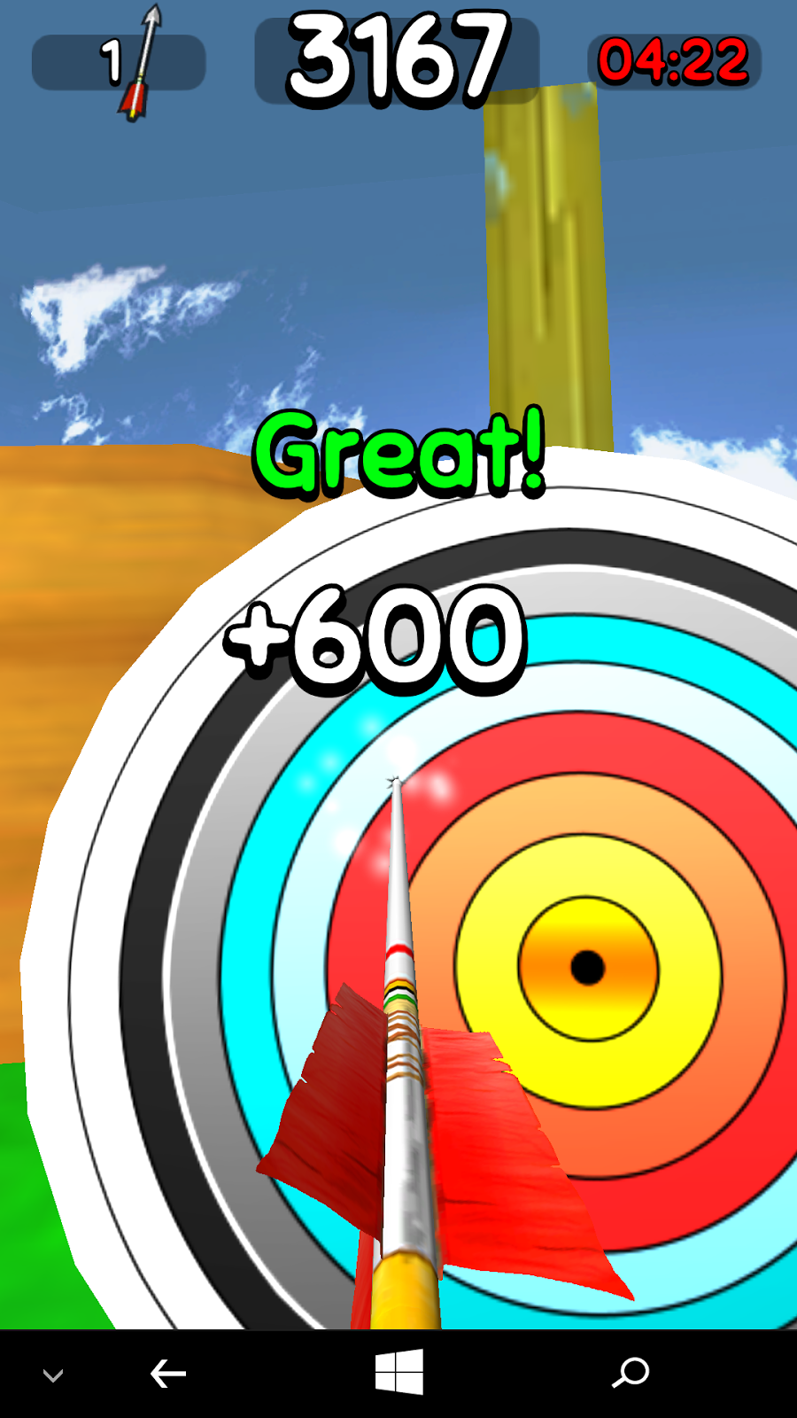 Focus On Windows Phone Game Review Master Archer 3D Some Bow And