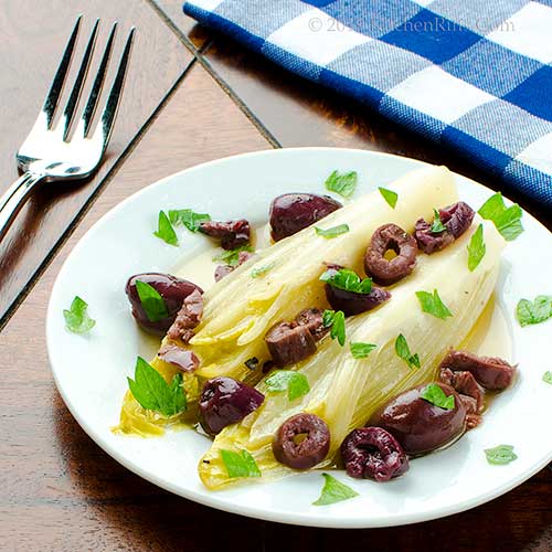 Belgian Endive Salad with Olives