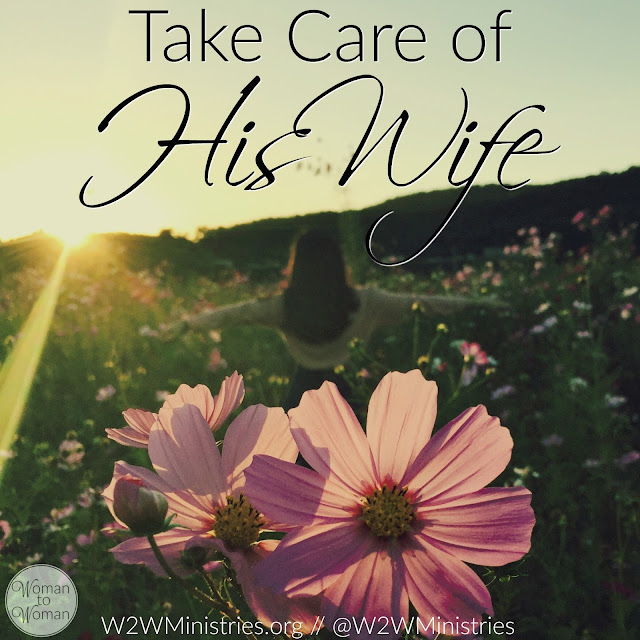 Take care of his wife. #marriage #marriageMonday #husband #wife