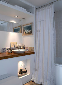 Ideas para decorar, diseñar y mejorar tu casa.: Arte en el Cuarto de Baño