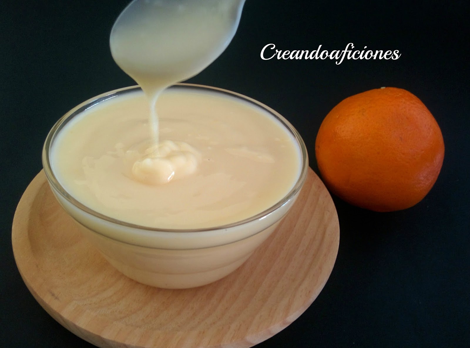 Crema Pastelera De Naranja