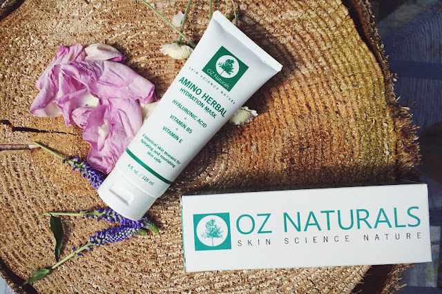 OZ Naturals Amino Herbal Hydration Mask review