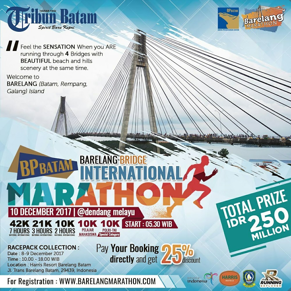 Barelang Bridge Marathon • 2017 Barelang Bridge Marathon • 2017