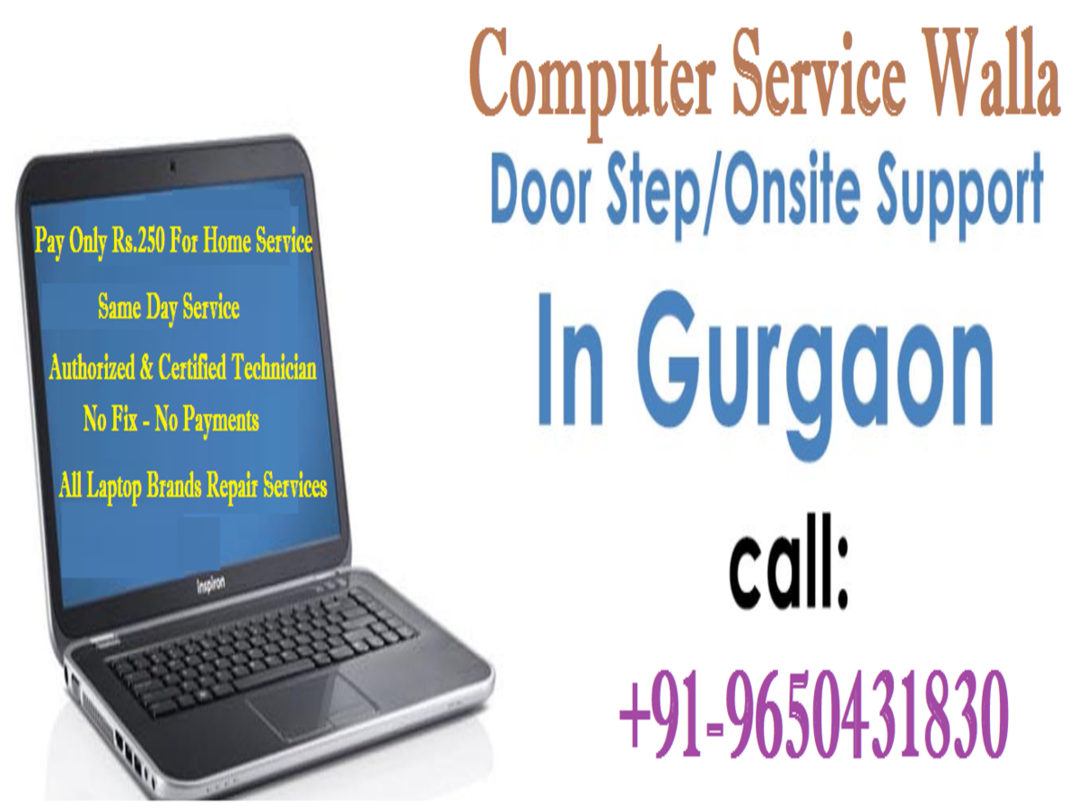 Laptop Repair In Gurgaon/GuruGram Computer Service Walla