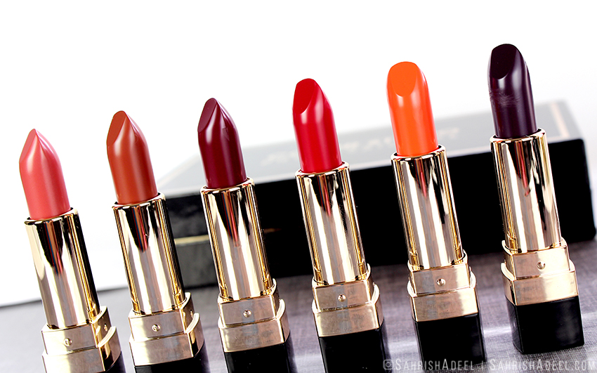 Pure Matt Lipsticks by Color Studio Professional - Review & Lip Swatches