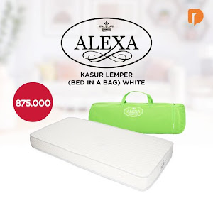 Alexa Kasur Lemper (Bed In A Bag) White