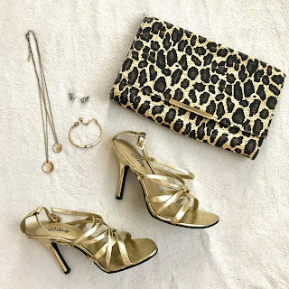 Thrifty Wife, Happy Life | Gold and Leopard accessories