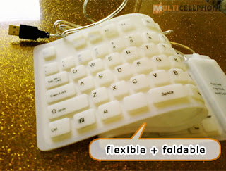 Review: Silicone USB Flexible Foldable Keyboard from BudgetGadgets.com 4