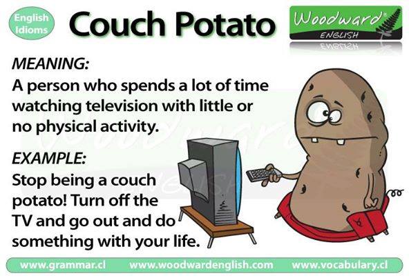 موقع يابوى للمنوعات Let S Learn Couch Potato Meaning معلومة
