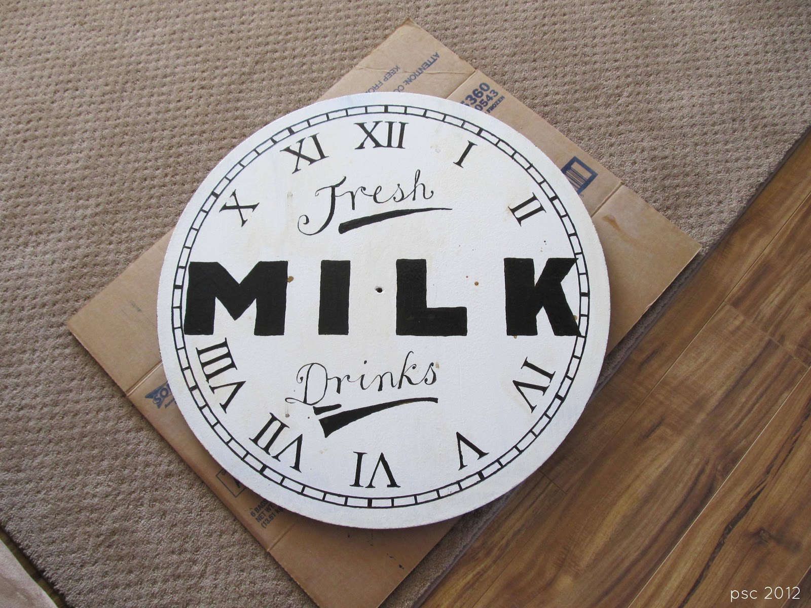 Pickup Some Creativity Sundance Catalog Inspired Clock Revamp