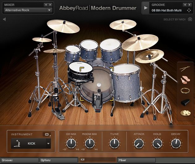 Native Instruments - Abbey Road Modern Drummer KONTAKT Library