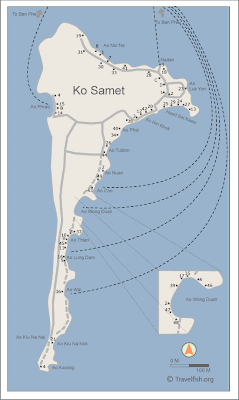 Where to go on Koh Samet - Thailand Where to go on Koh Samet - Thailand