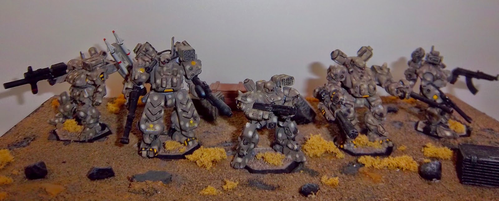 Heavy Gear Southern Militia unit custom