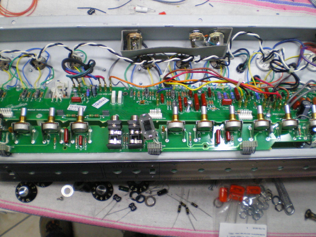 Giovanetti HandWired Blog: Fender '68 Custom Vibrolux Reverb : Upgrade