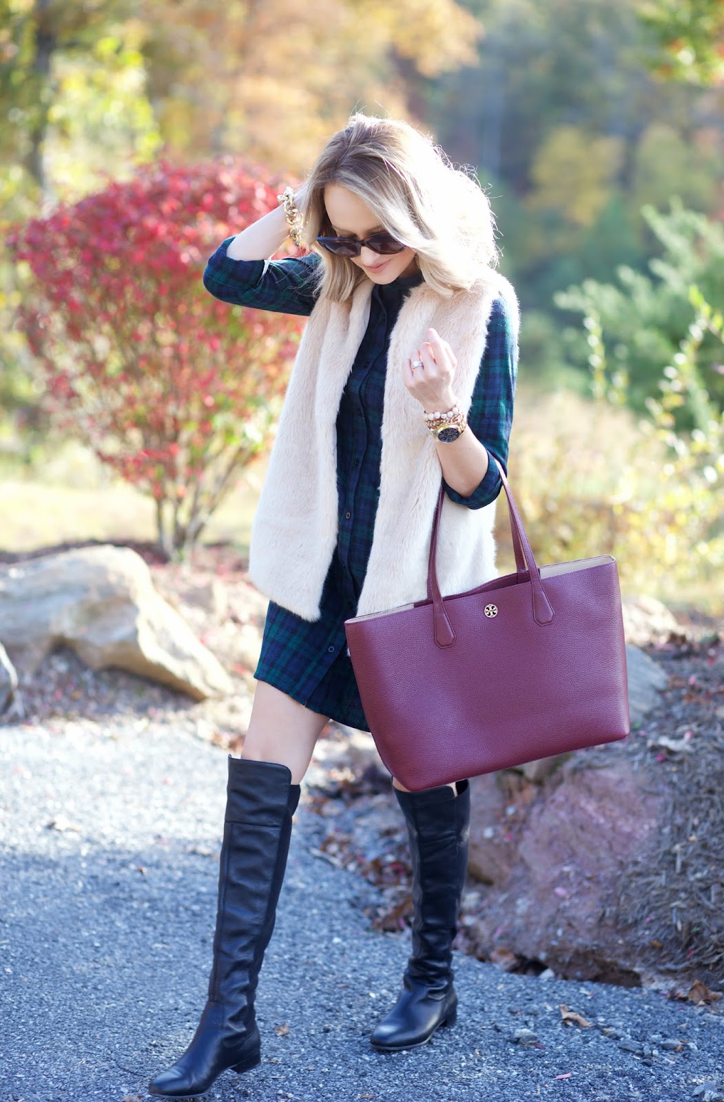 A Spoonful of Style: Plaid and Faux Fur...