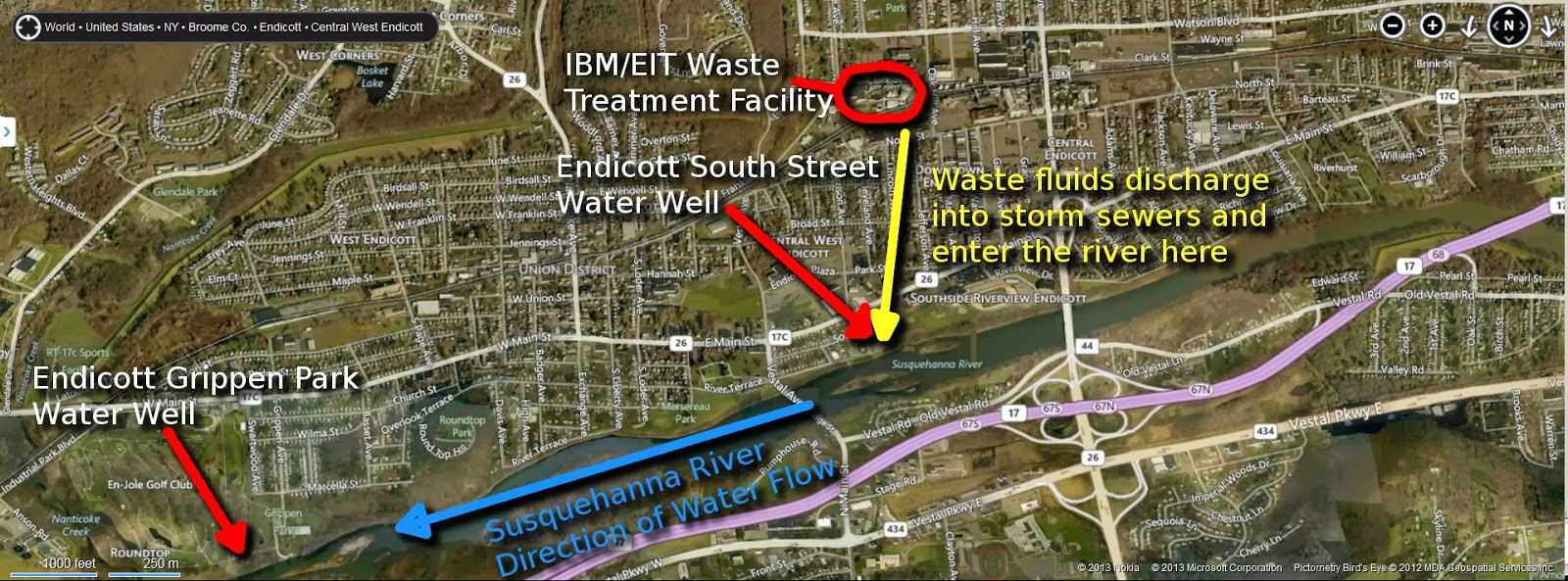 NY Friends of Clean Air and Water What Stinks in Endicott? Part II Waste Hauling between